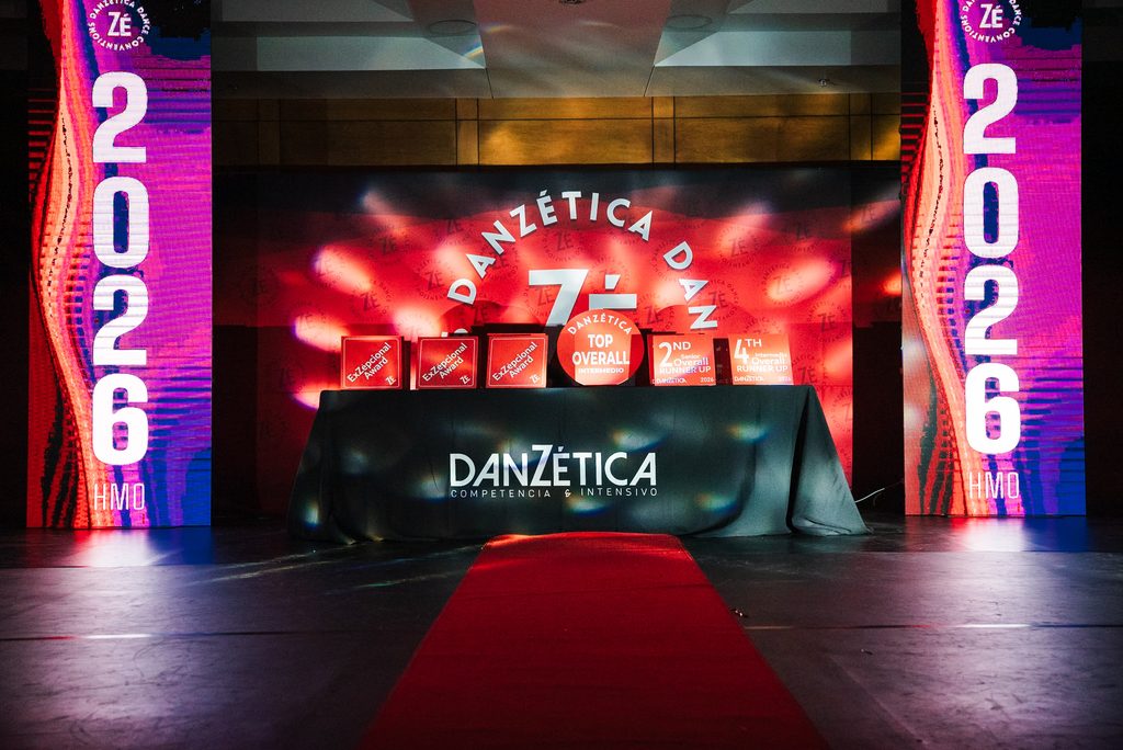 Escenario de Danzética 2026 en Hotel Lucerna